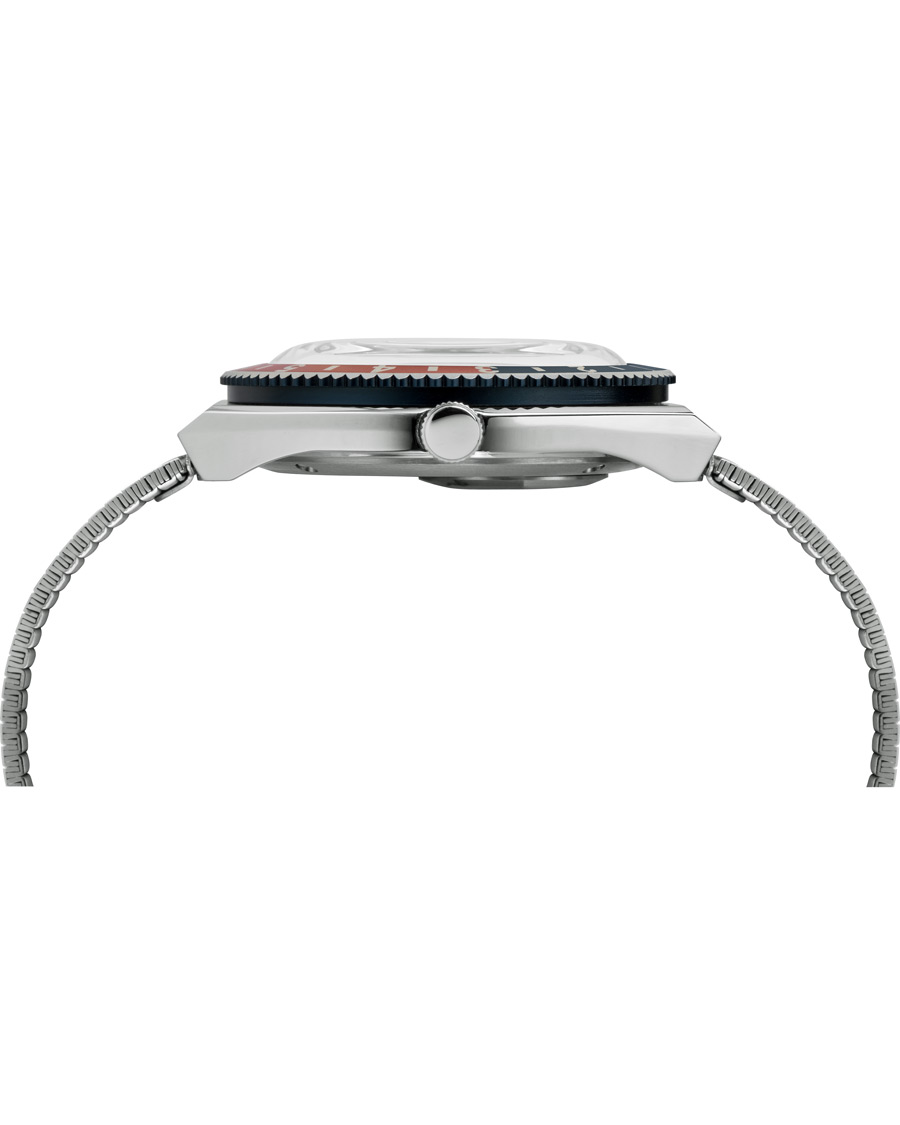 Men | Timex Q Reissue 1979 Silver/Blue Dial | Timex | Q Reissue 1979 Silver/Blue Dial