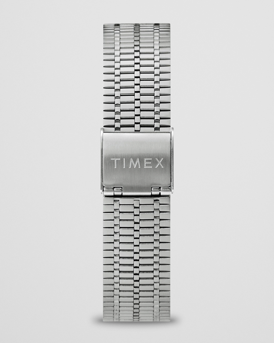 Men | Timex Q Reissue 1979 Silver/Blue Dial | Timex | Q Reissue 1979 Silver/Blue Dial