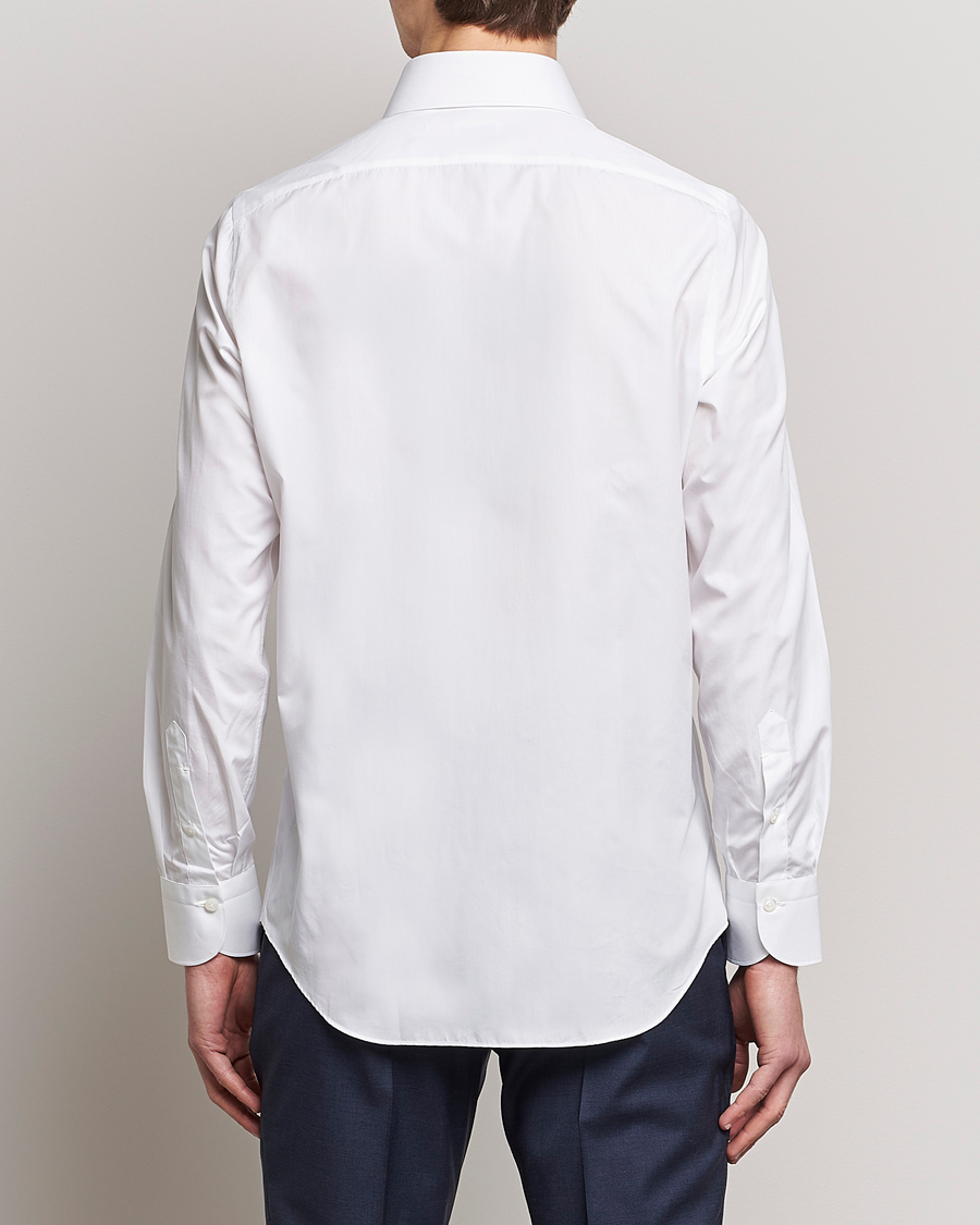Men | Shirts | Finamore Napoli | Milano Slim Fit Classic Shirt White