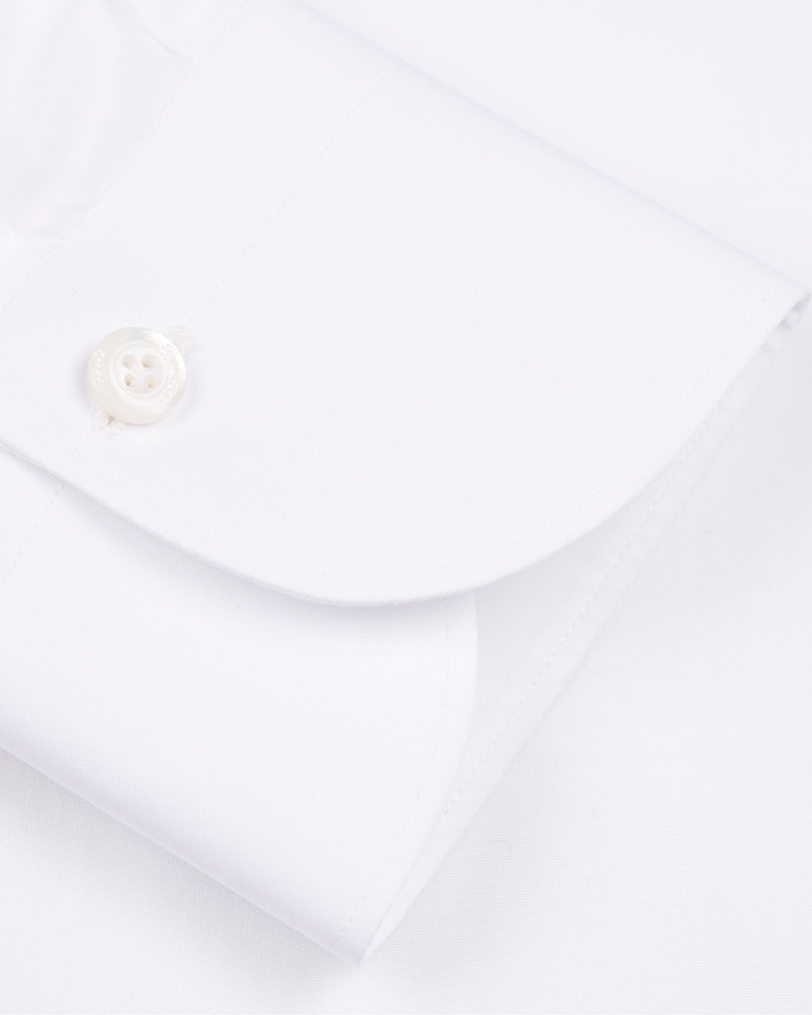 Men | Shirts | Finamore Napoli | Milano Slim Fit Classic Shirt White