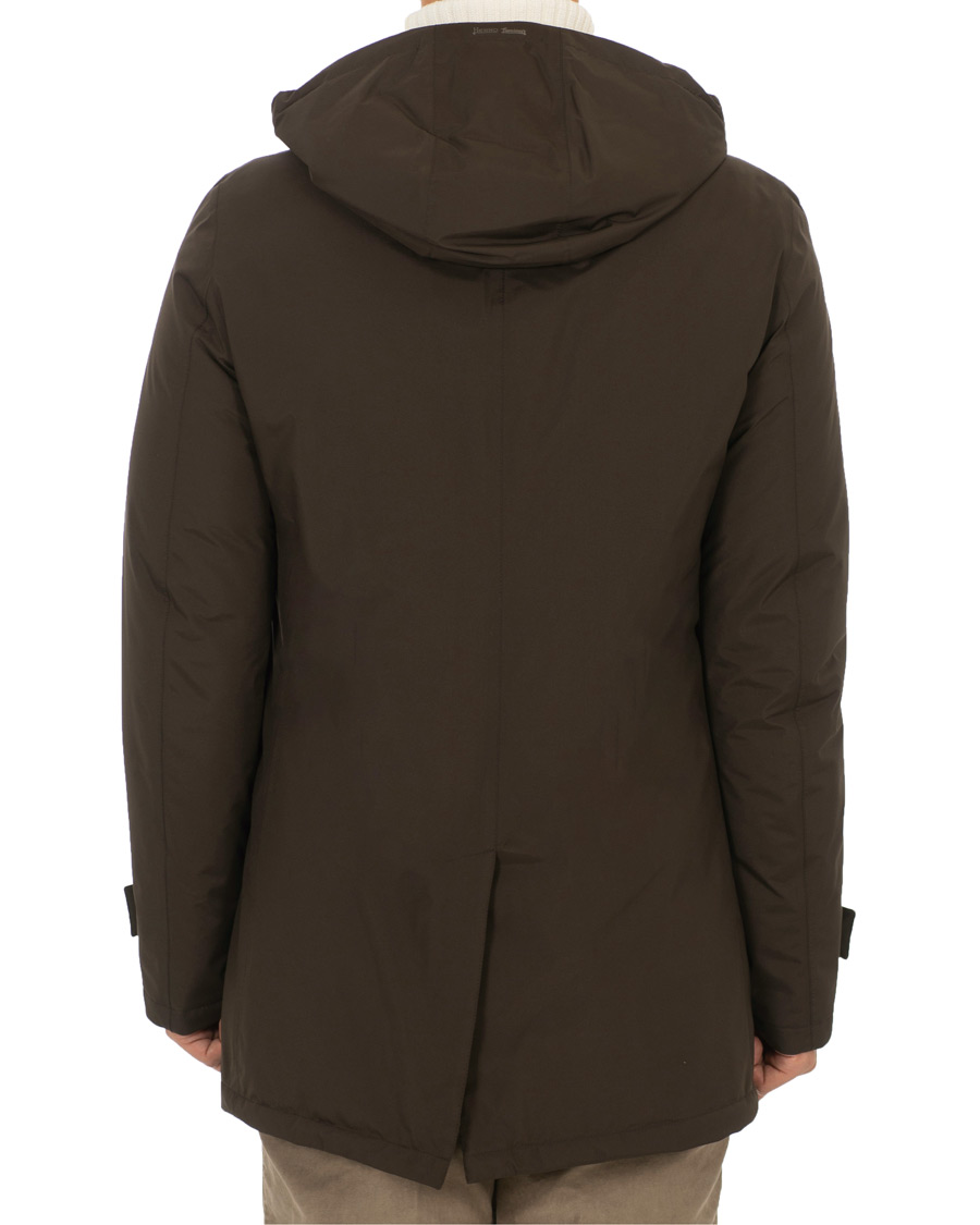 Men | Coats & Jackets | Herno | Laminar Padded Coat Brown