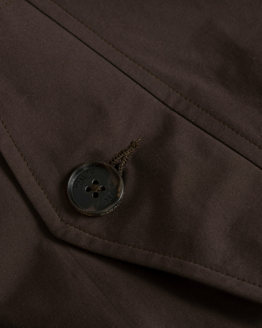 Men | Coats & Jackets | Baracuta | G9 Original Harrington Jacket Chocolate
