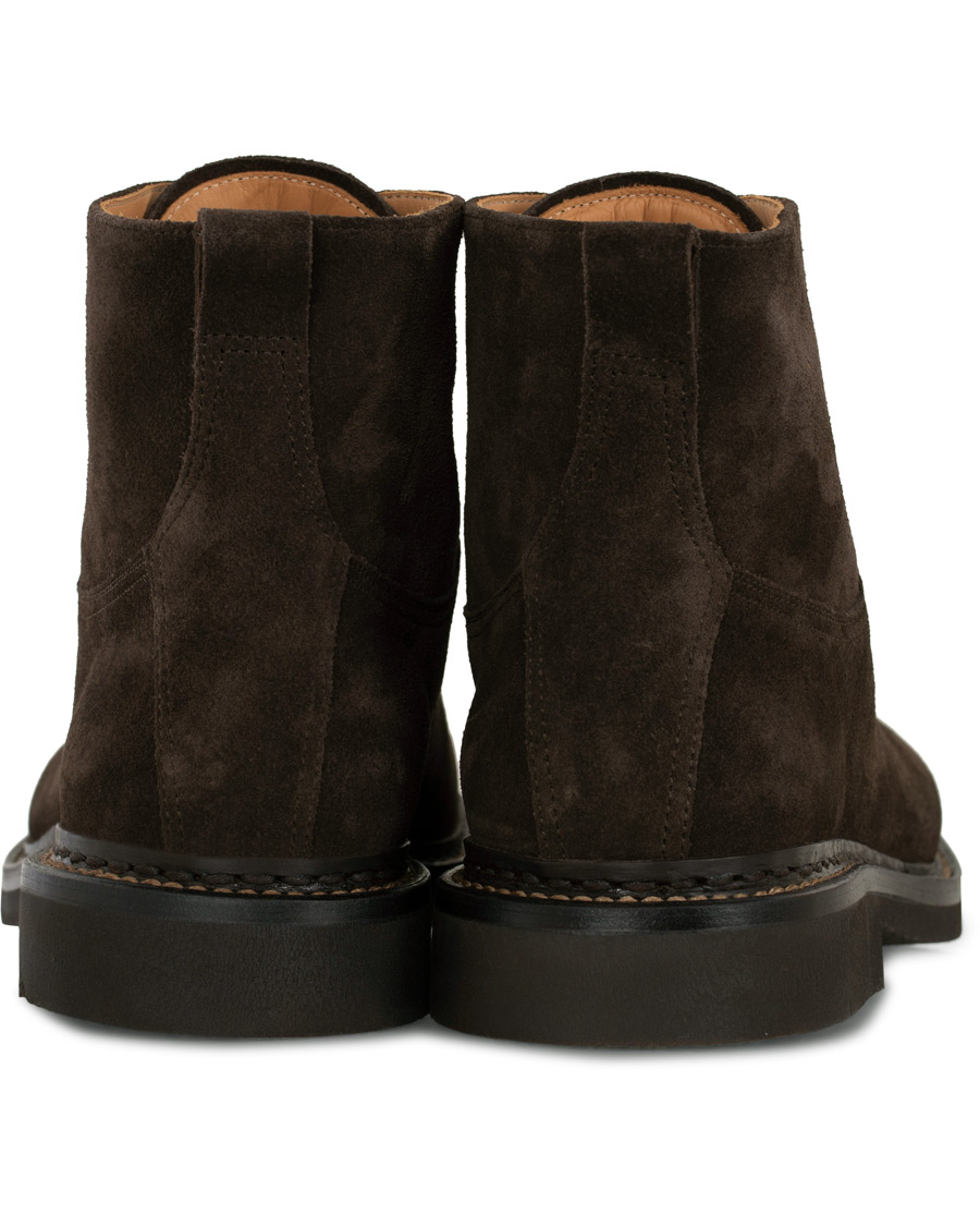 Men | Heschung Ginkgo Boot Dark Brown Suede | Heschung | Ginkgo Boot Dark Brown Suede