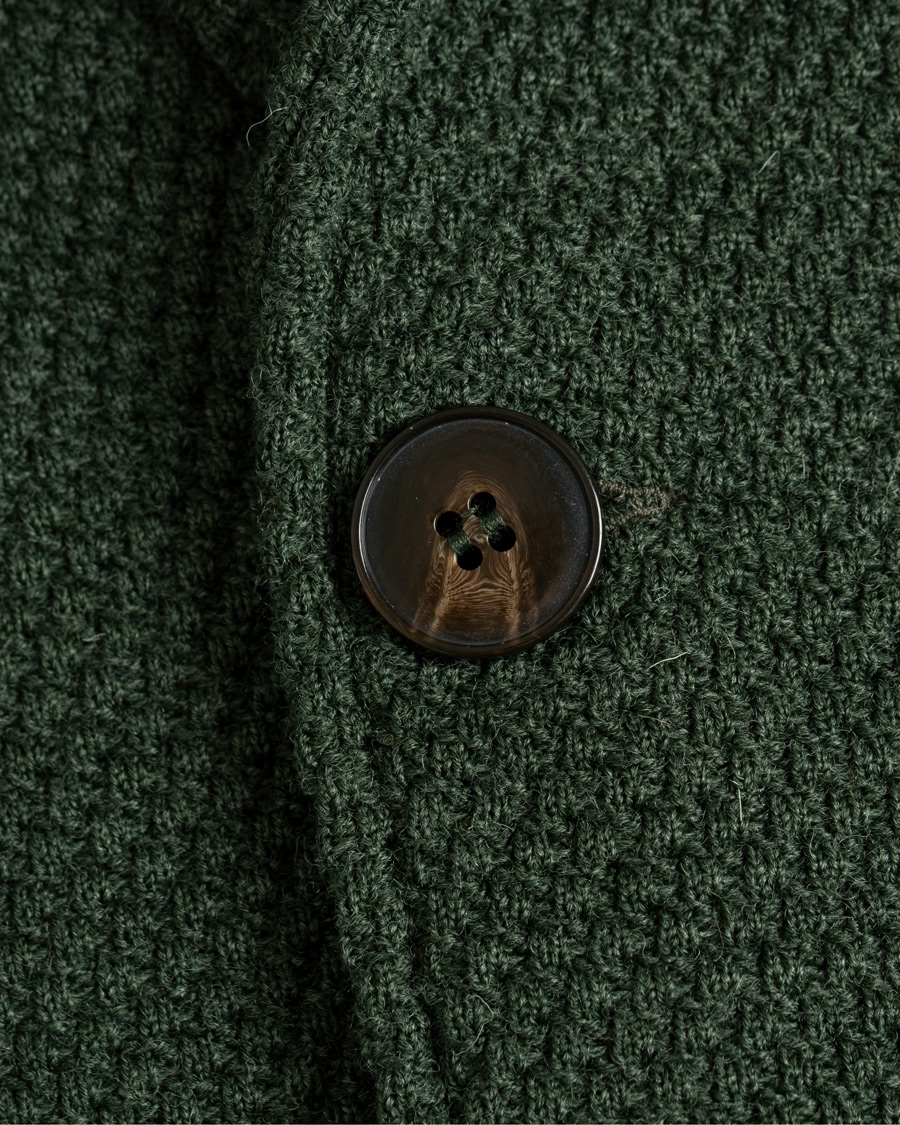 Men | Blazers | L.B.M. 1911 | Knitted Cardigan Blazer Green