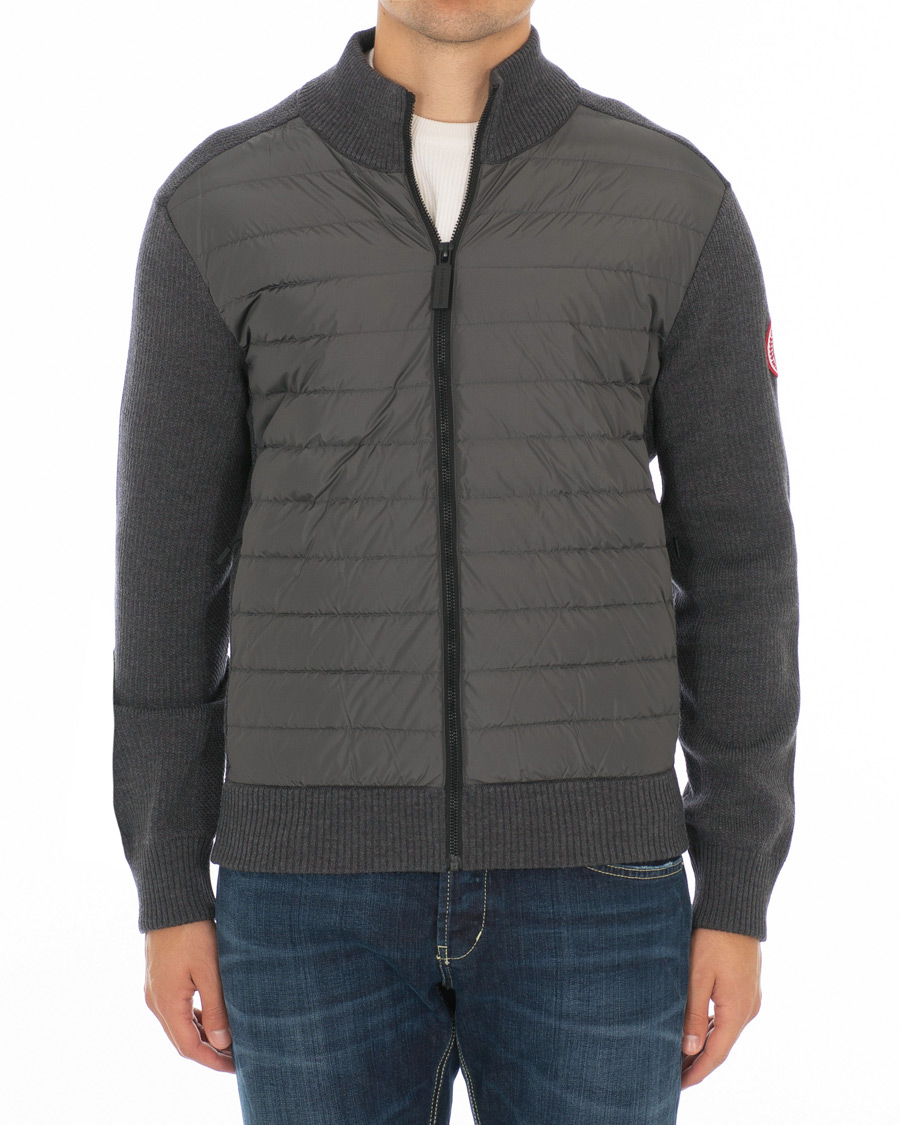 Men | Hybrid jackets | Canada Goose | Hybridge Knit Jacket Iron Grey