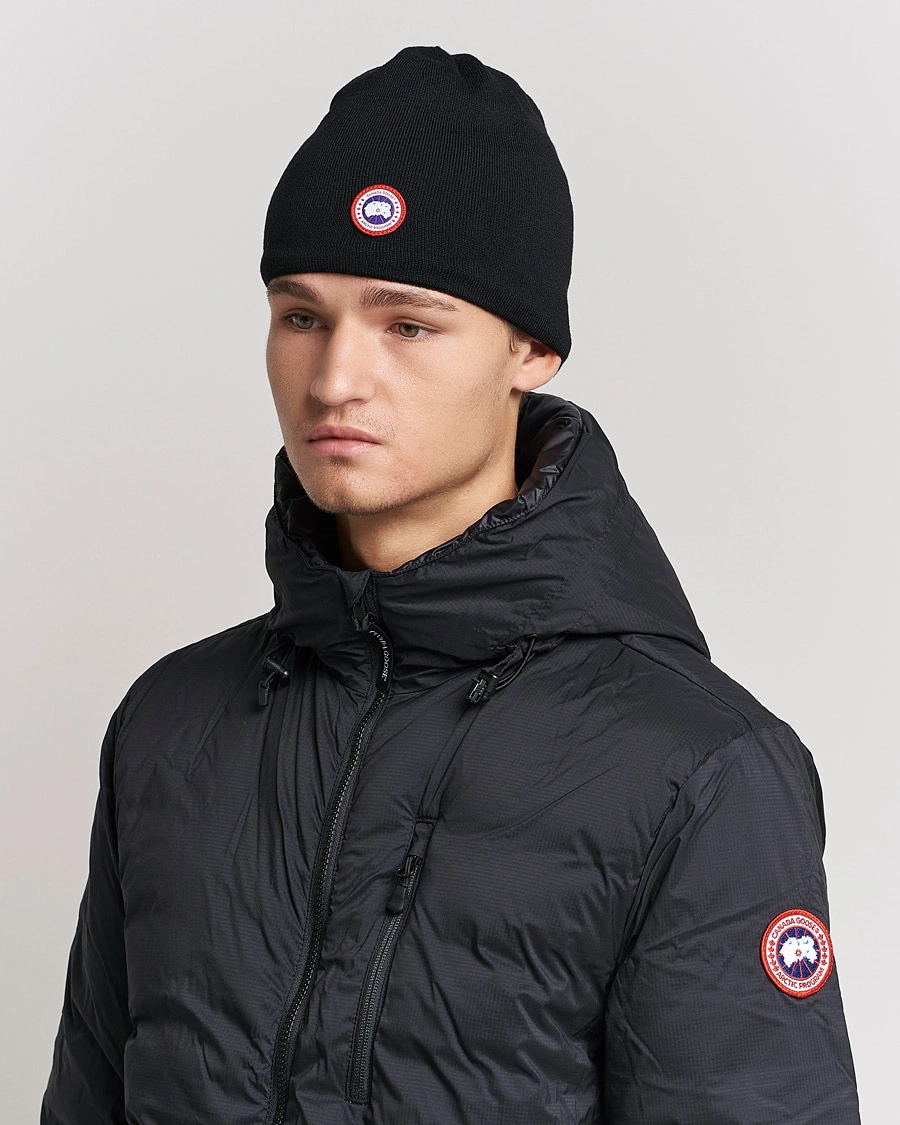 Men | Canada Goose Standard Toque Black | Canada Goose | Standard Toque Black