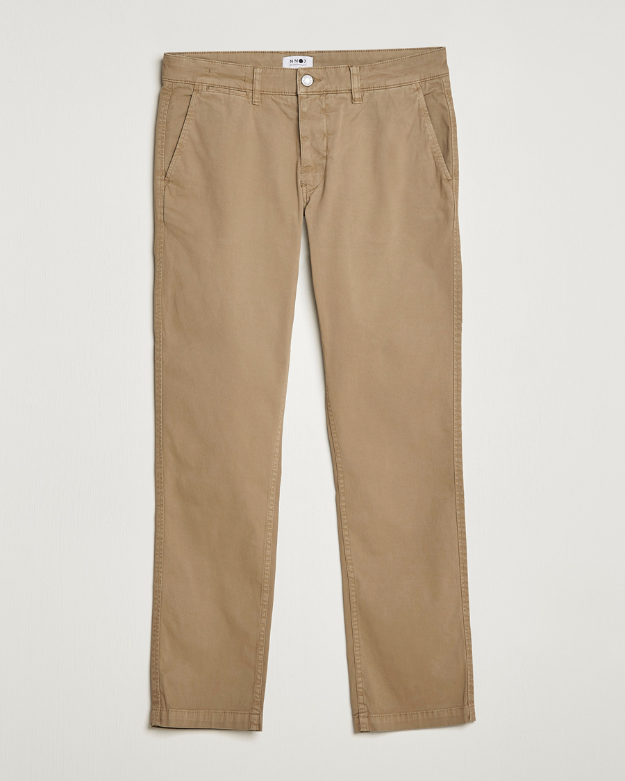 Men | Trousers | NN07 | Marco Slim Fit Stretch Chinos Green Stone