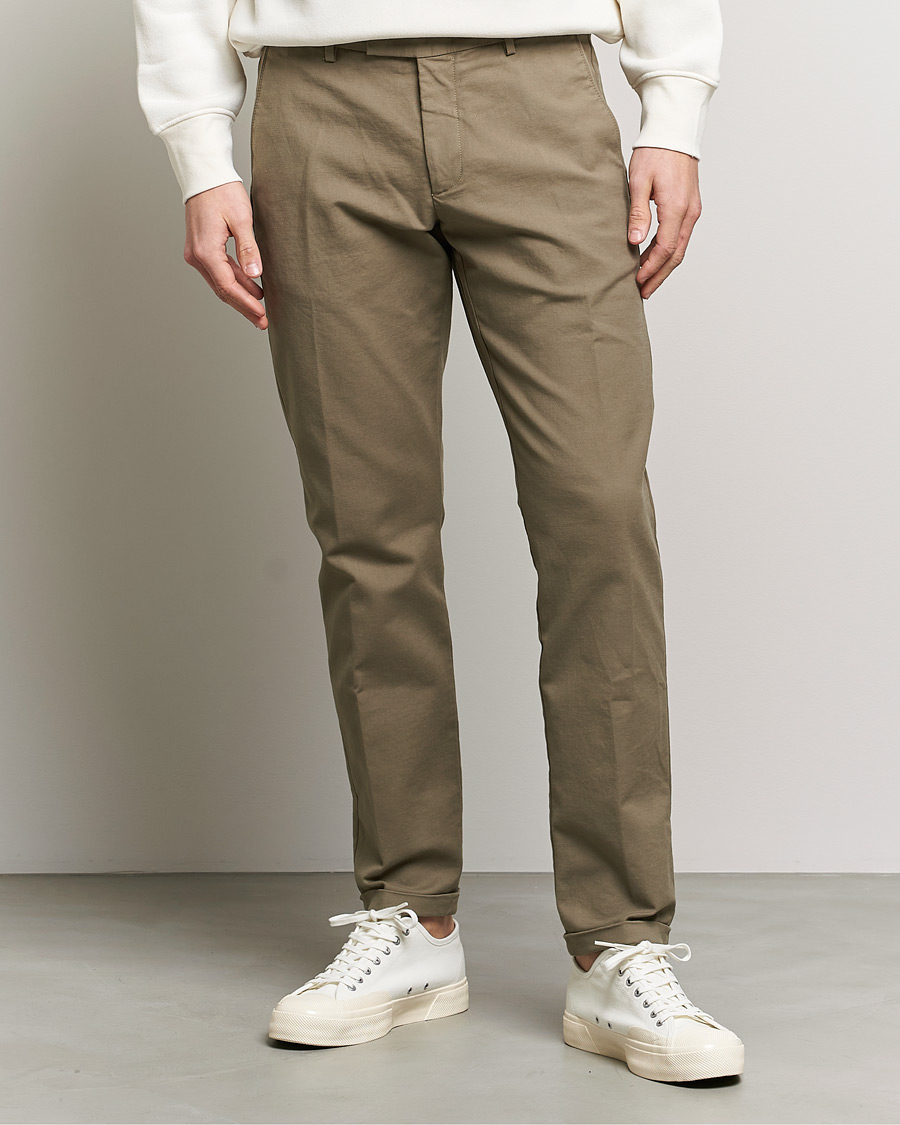 Men |  | NN07 | Scott Regular Fit Stretch Trousers Khaki