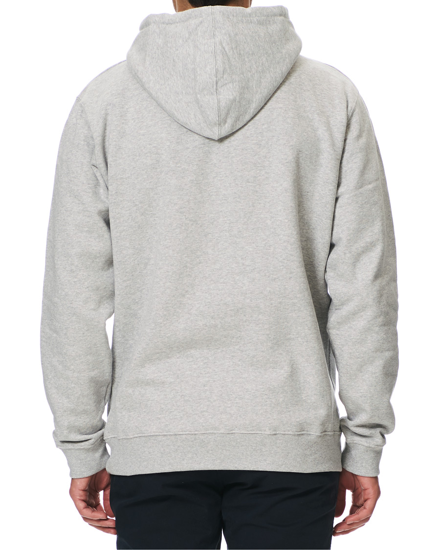 Men | Sweaters & Knitwear | NN07 | Barrow Printed Hoodie Light Grey Melange