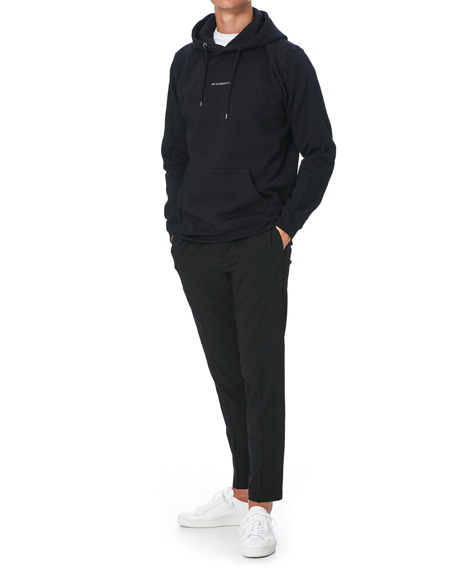 Men | Sweaters & Knitwear | NN07 | Barrow Printed Hoodie Black