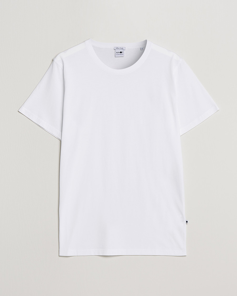 Men | White t-shirts | NN07 | Pima Crew Neck Tee White