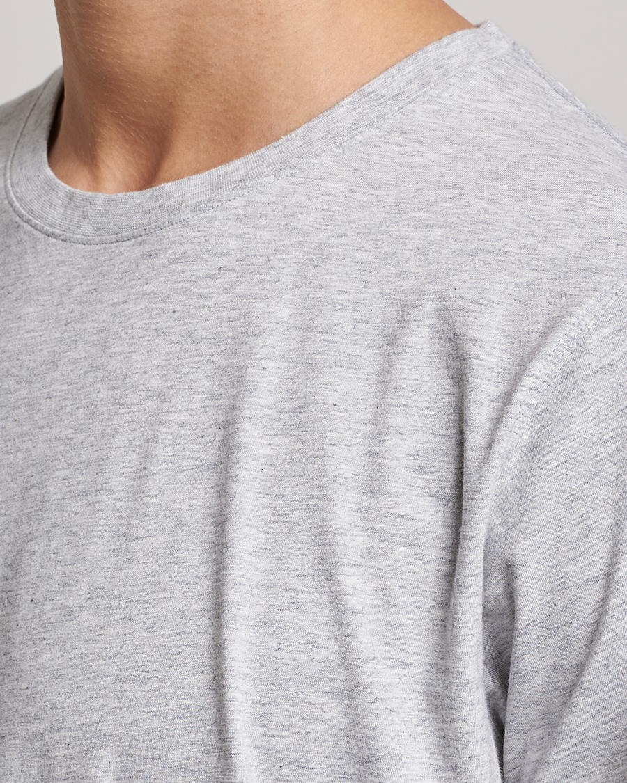 Men | T-Shirts | NN07 | Pima Crew Neck Tee Light Grey Melange