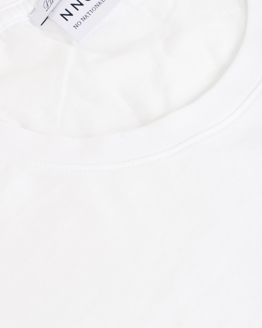 Men | T-Shirts | NN07 | Ethan Printed Crew Neck Tee White