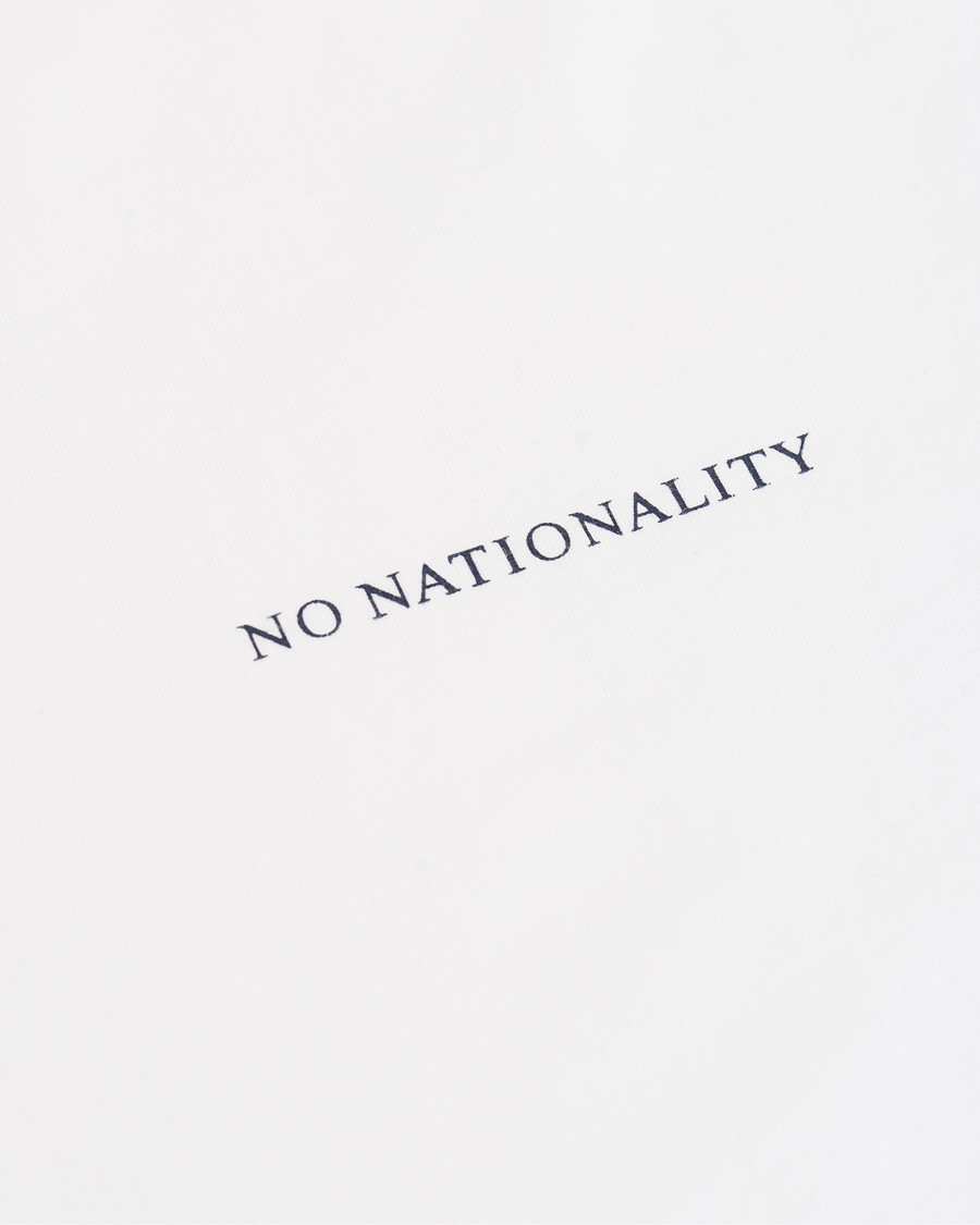 Men | T-Shirts | NN07 | Ethan Printed Crew Neck Tee White