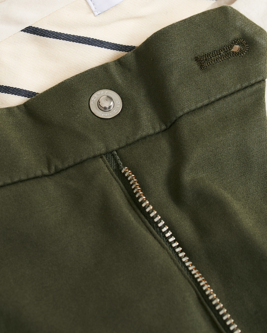 Men | Trousers | NN07 | Scott Regular Fit Stretch Trousers Army Green