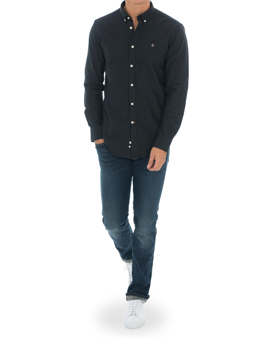Men | Shirts | Morris | Douglas Oxford Shirt Black
