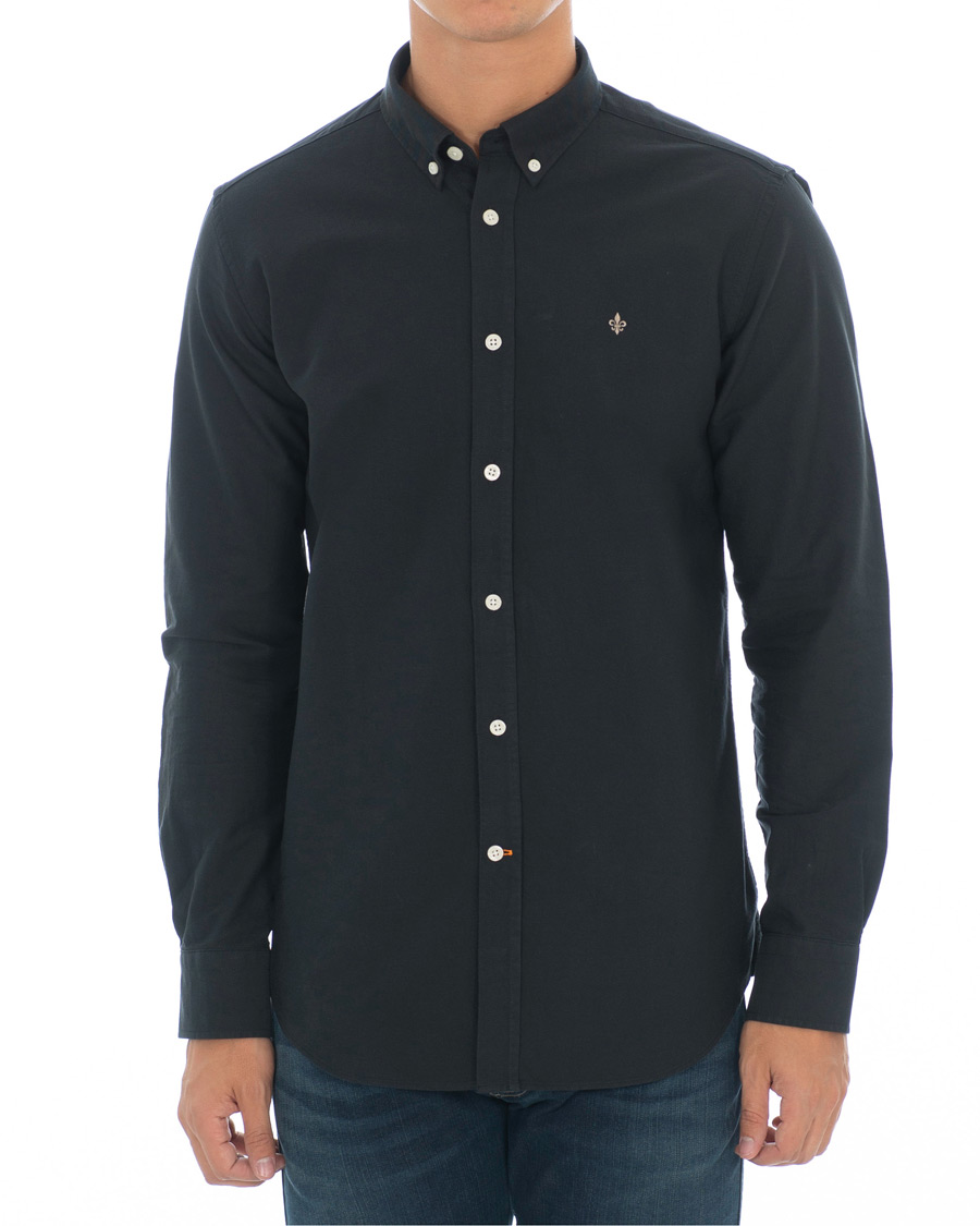 Men | Shirts | Morris | Douglas Oxford Shirt Black