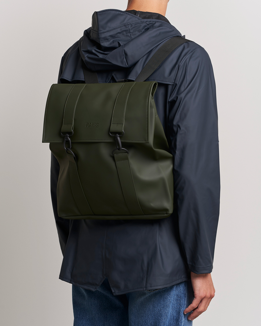 Men | Backpacks | RAINS | Messenger Bag Green