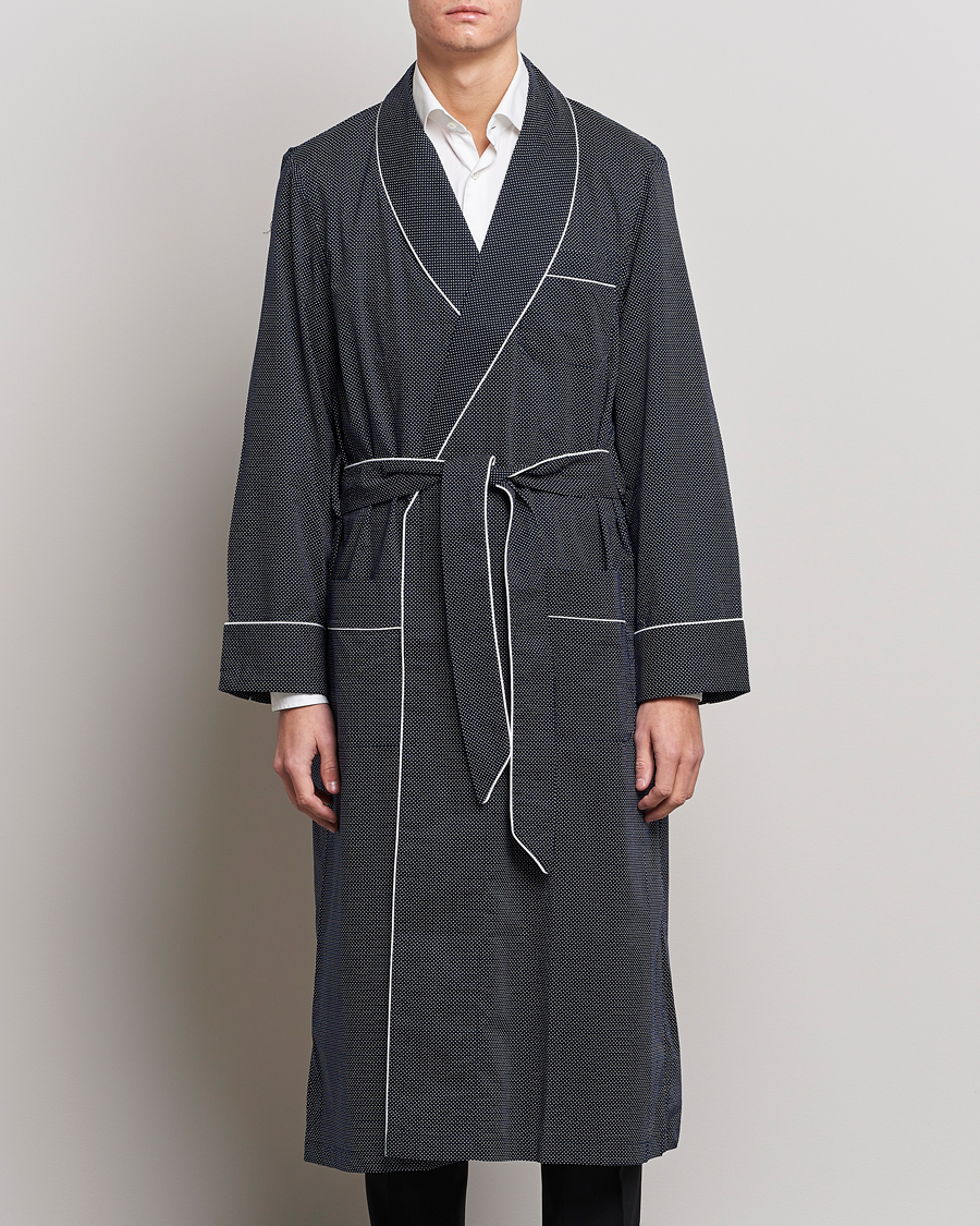 Mens Satin Kimono Long Sleeve Geo Print Wrap Tie Waist Dressing Gown Robe |  eBay