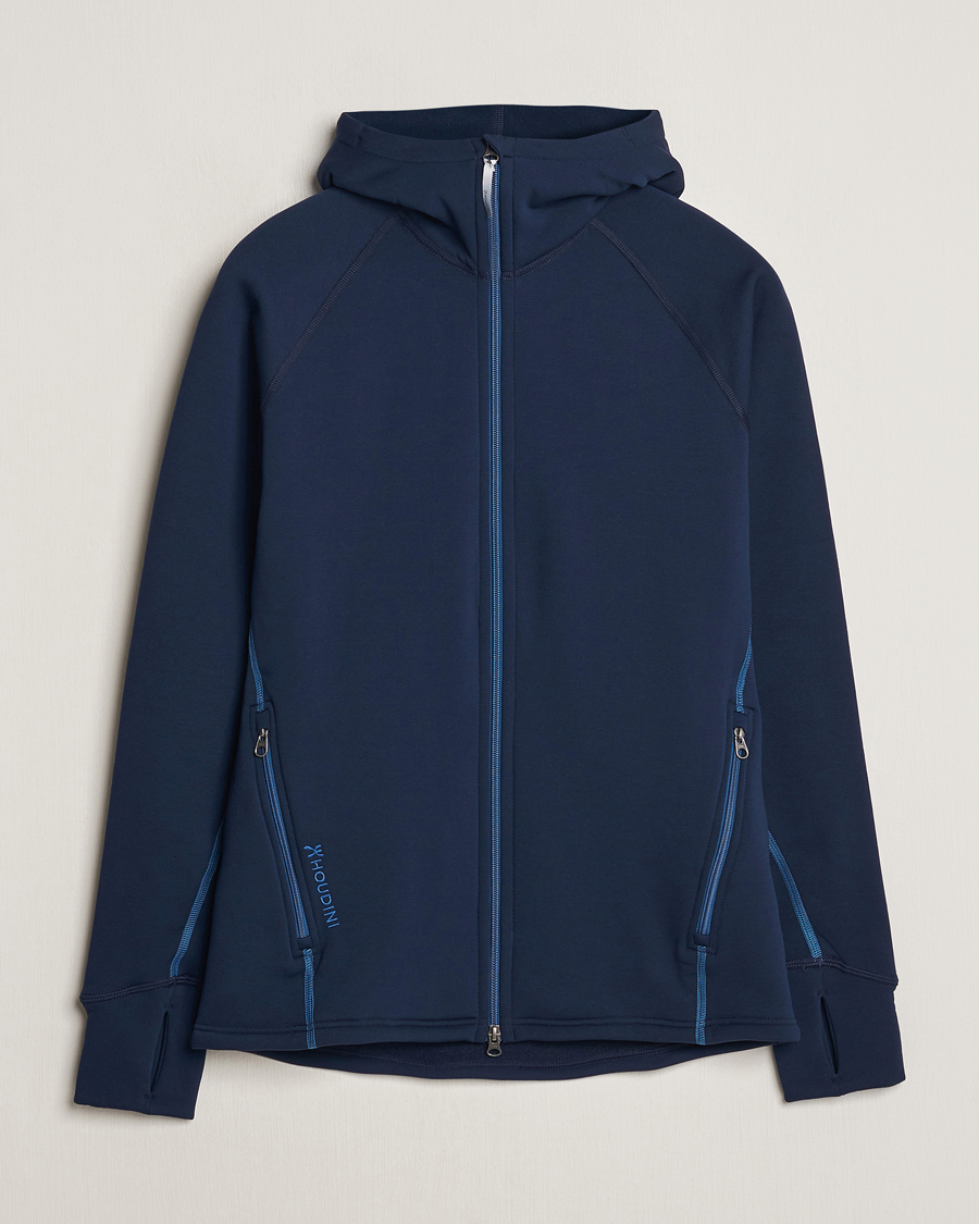 Men | Sweaters & Knitwear | Houdini | Power Houdi Blue Illusion