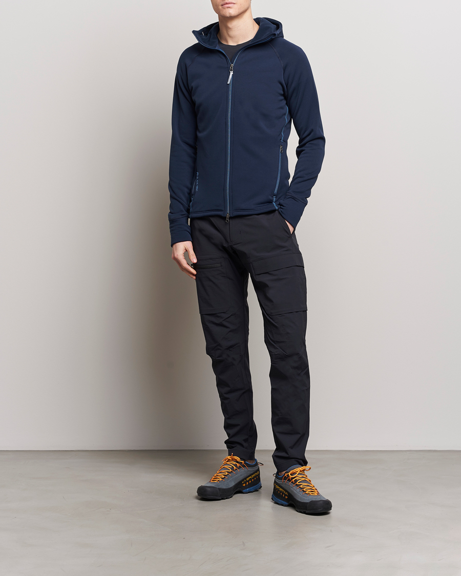 Men | Sweaters & Knitwear | Houdini | Power Houdi Blue Illusion