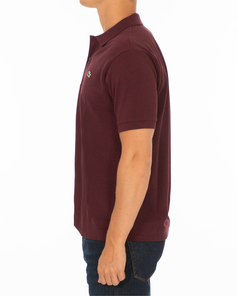 Men | Polo Shirts | Lacoste | Original Polo Melange Piké Vine Chine
