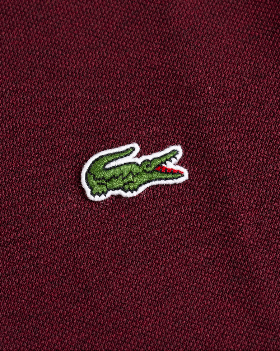 Men | Polo Shirts | Lacoste | Original Polo Melange Piké Vine Chine
