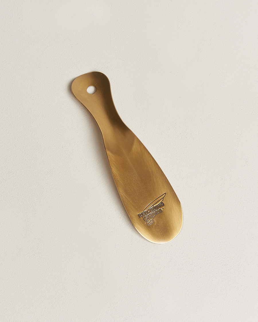 Men | Red Wing Shoes Antique Brass Boot Horn | Red Wing Shoes | Antique Brass Boot Horn