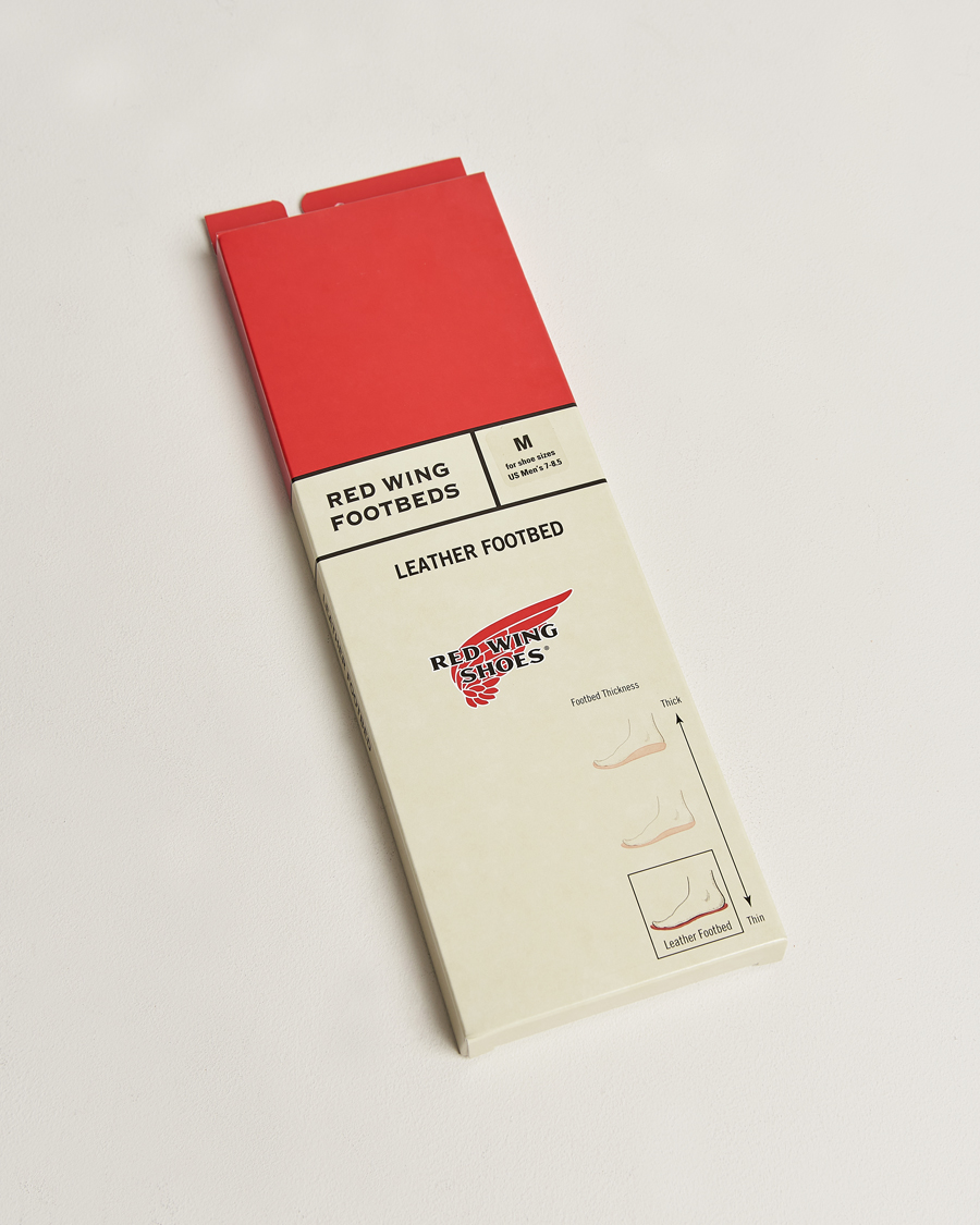 Men | Shoe Care | Red Wing Shoes | Leather Footbed