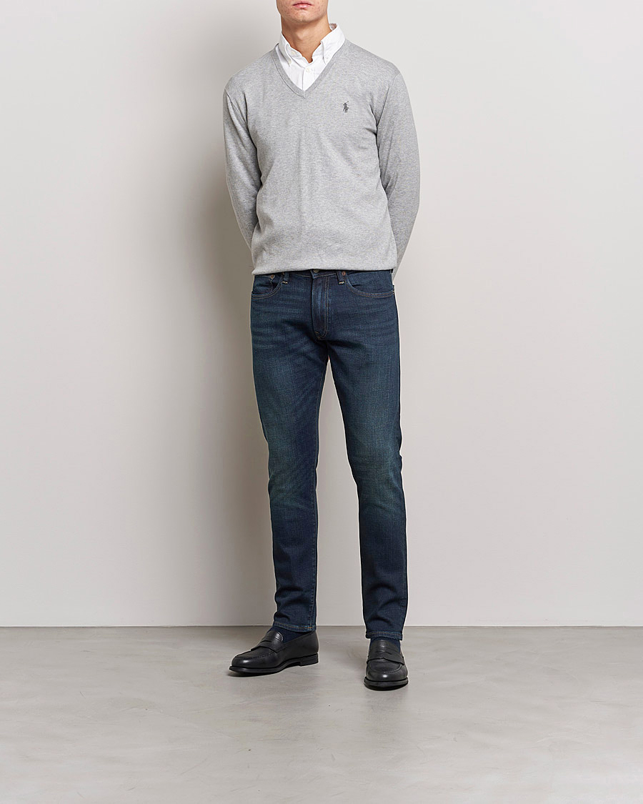 Men | Tapered fit | Polo Ralph Lauren | Sullivan Slim Fit Murphy Stretch Jeans Mid Blue