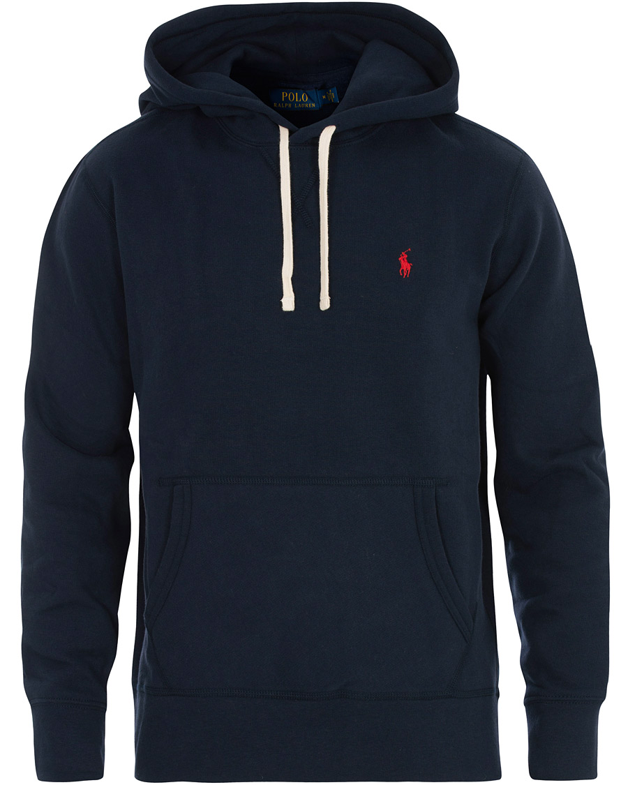 Men | Sweaters & Knitwear | Polo Ralph Lauren | RL Fleece Hoodie Cruise Navy