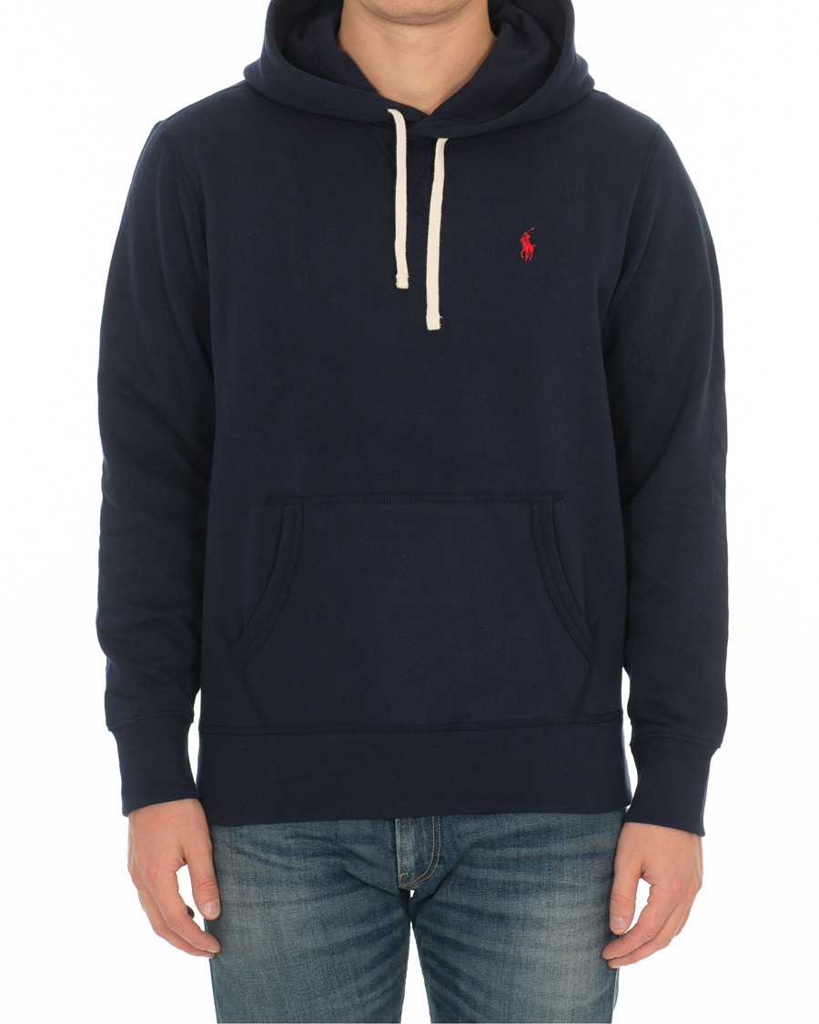 Men | Sweaters & Knitwear | Polo Ralph Lauren | RL Fleece Hoodie Cruise Navy