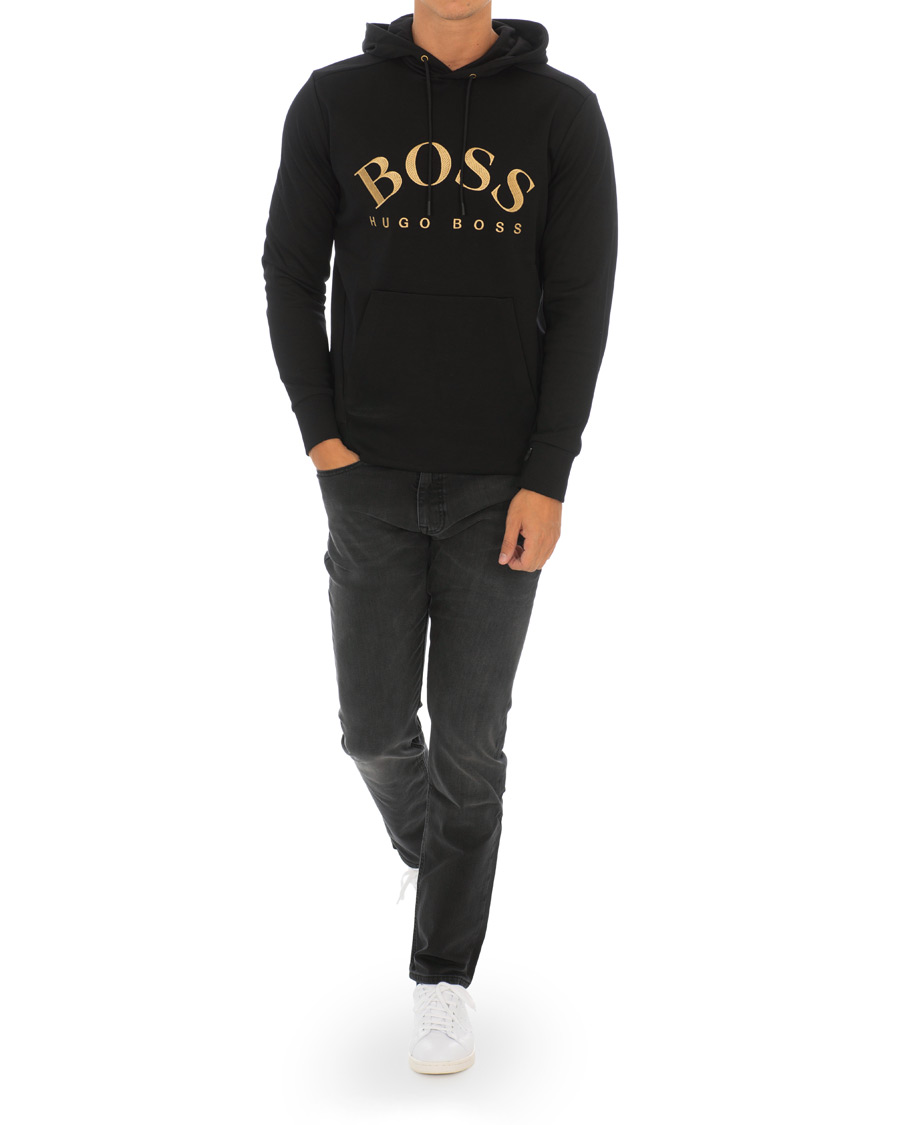 boss hoodie gold