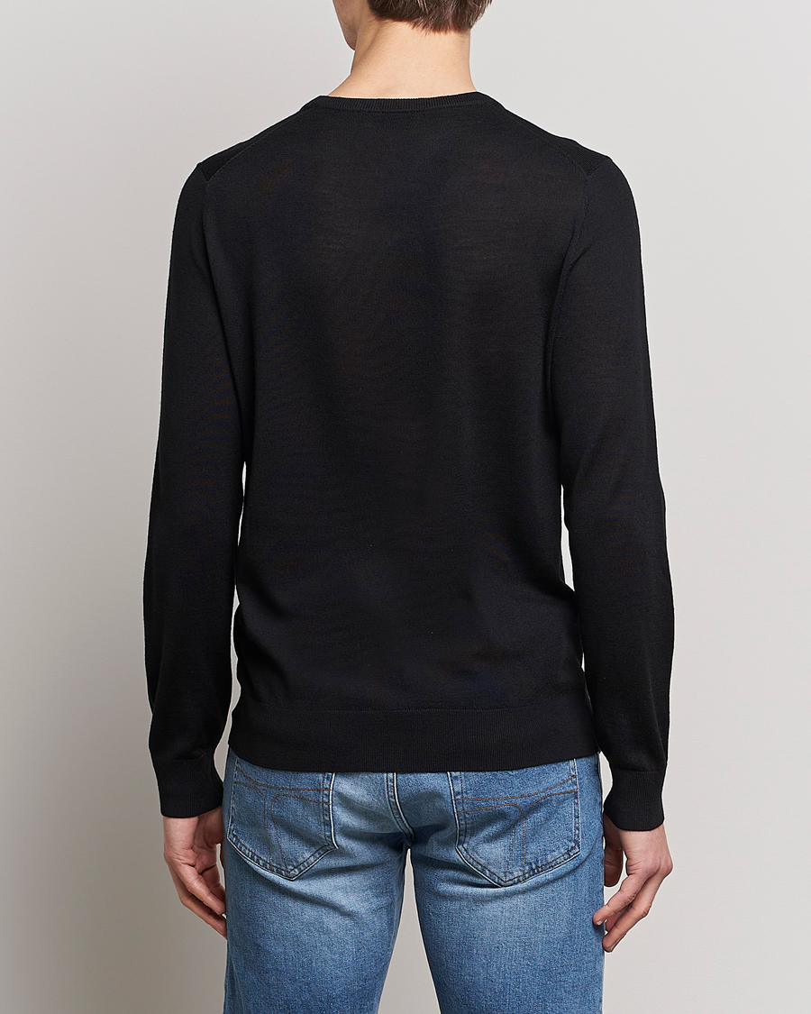 Men | Sweaters & Knitwear | Tiger of Sweden | Nichols Crew Neck Pullover Black