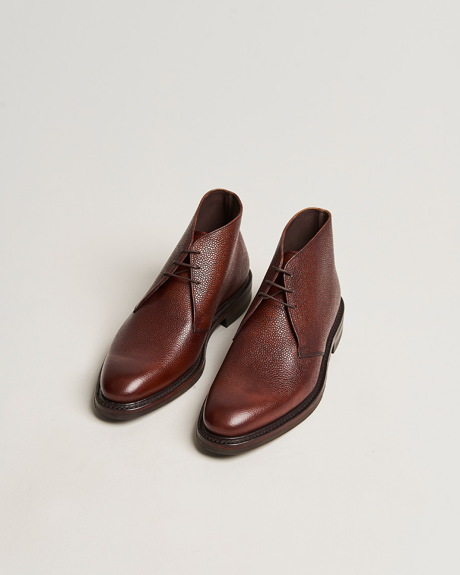 Men | Boots | Loake 1880 Legacy | Lytham Chukka Boot Oxblood Grain Calf