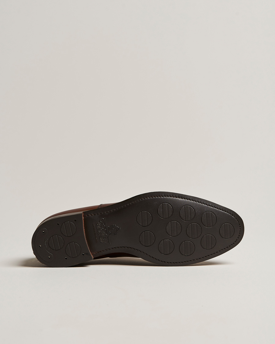 Men | Oxford Shoes | Crockett & Jones | Connaught 2 City Sole Dark Brown Calf