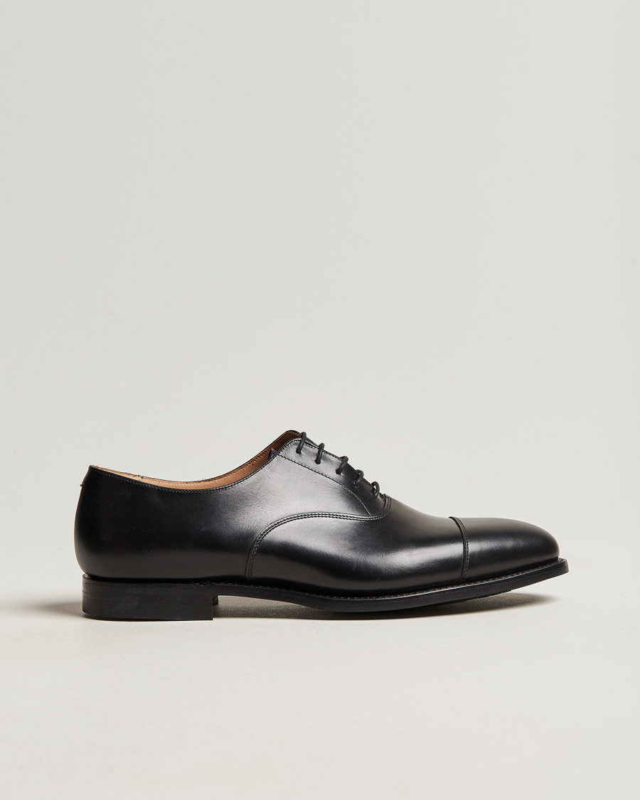 Men | Oxford Shoes | Crockett & Jones | Connaught 2 City Sole Black Calf