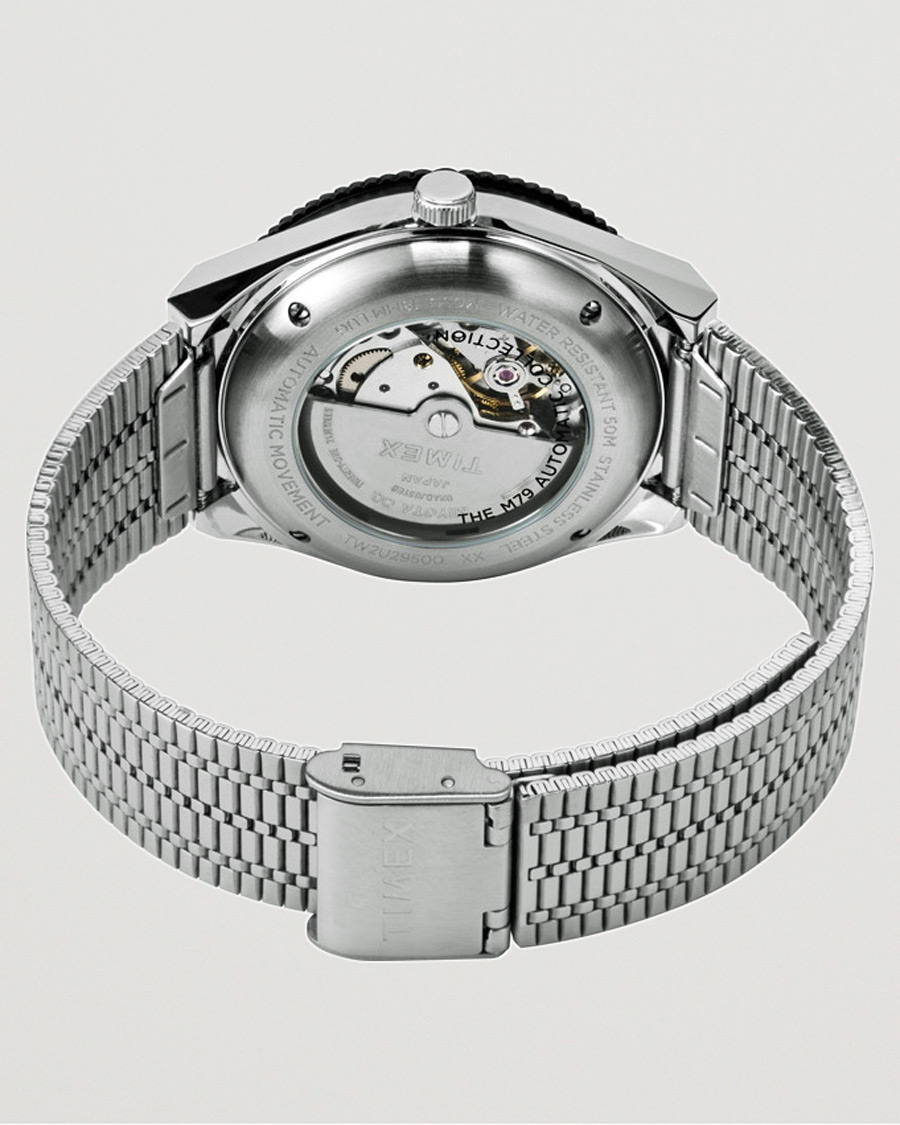 Timex M79 Automatic 40mm Blue/Black at CareOfCarl.com