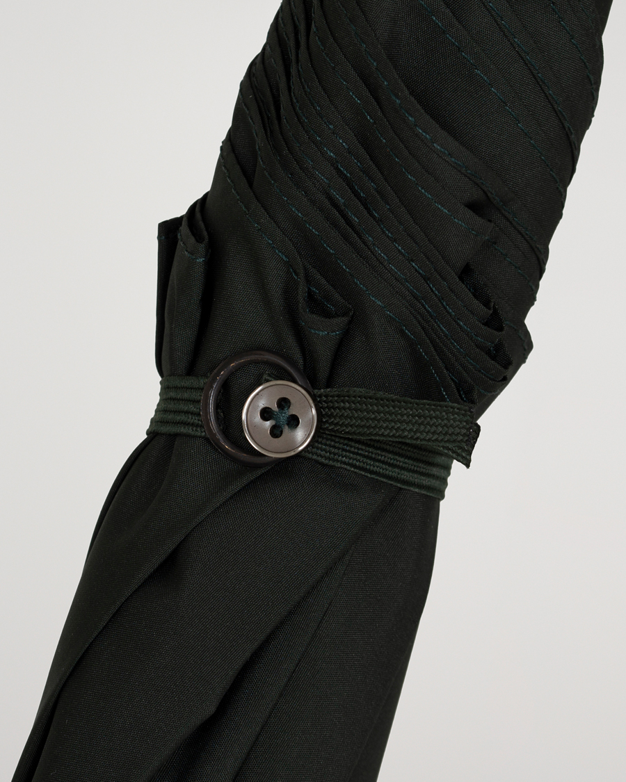 Men | Umbrellas | Fox Umbrellas | Polished Hardwood Umbrella Racing Green