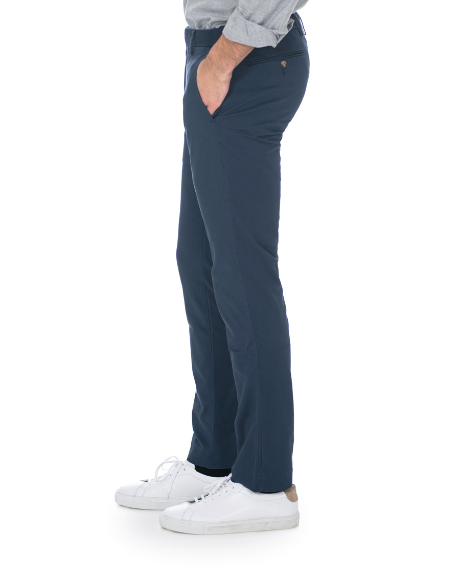 Men | Trousers | Polo Ralph Lauren | Slim Fit Stretch Hudson Chino Boston Navy