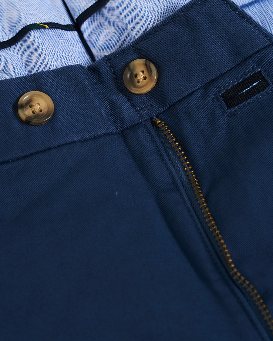 Men | Trousers | Polo Ralph Lauren | Slim Fit Stretch Hudson Chino Boston Navy