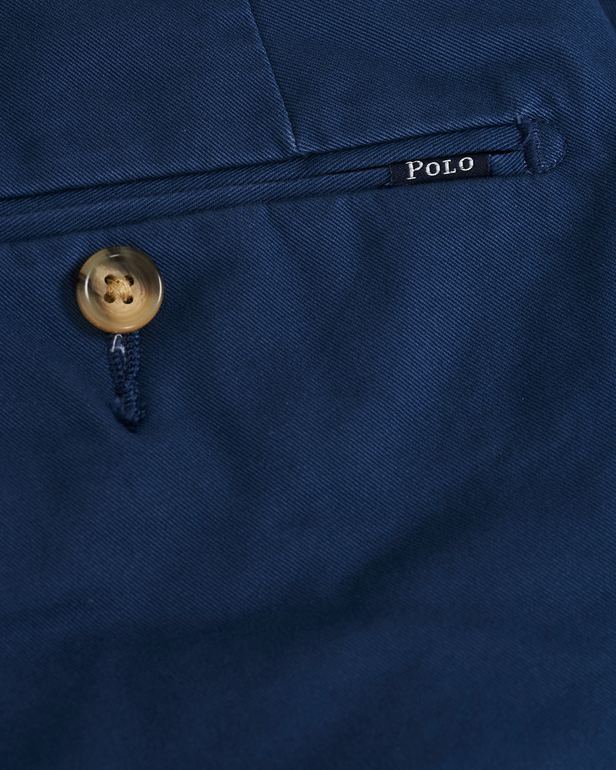 Men | Trousers | Polo Ralph Lauren | Slim Fit Stretch Hudson Chino Boston Navy