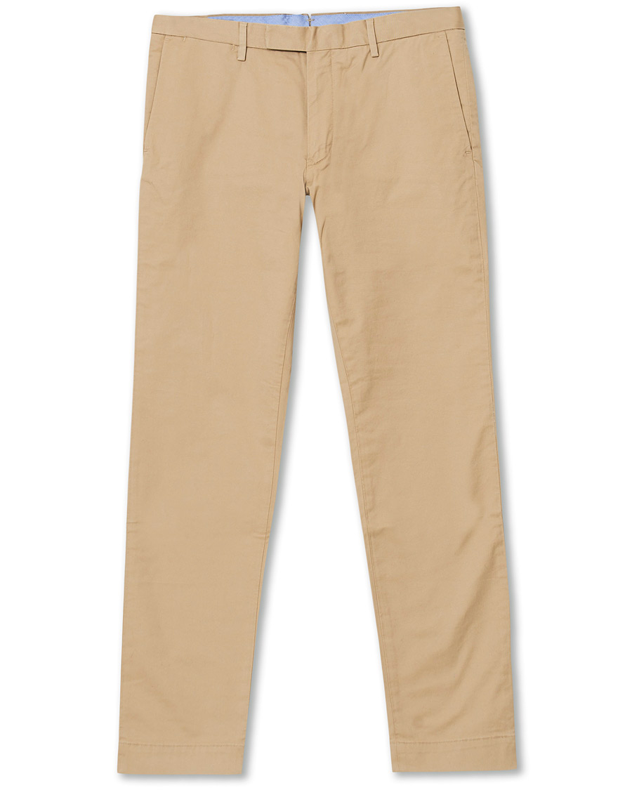 Men | Trousers | Polo Ralph Lauren | Slim Fit Stretch Chinos Classic Khaki