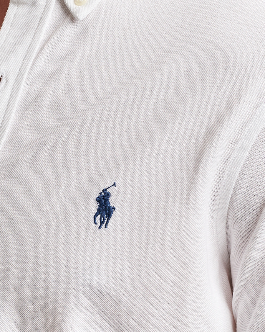 Men | Shirts | Polo Ralph Lauren | Featherweight Mesh Shirt White
