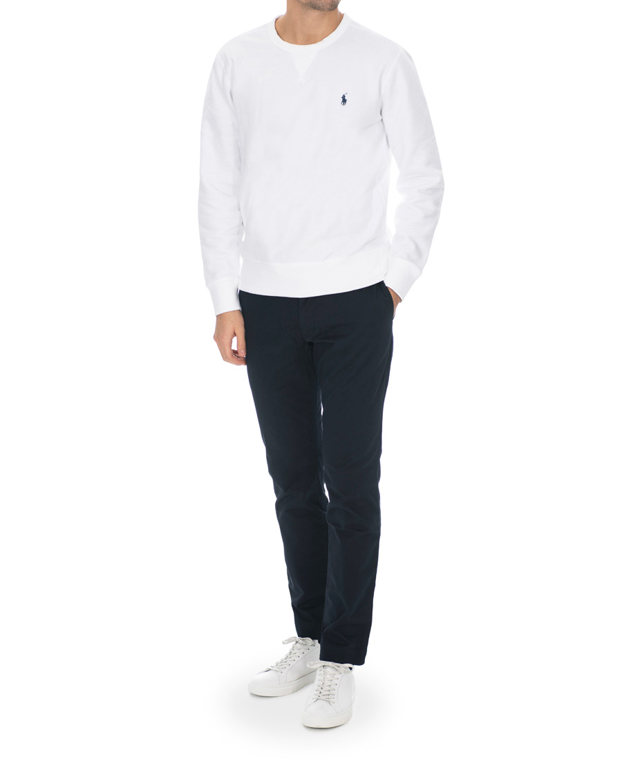 Men | Sweaters & Knitwear | Polo Ralph Lauren | Magic Fleece Sweatshirt White