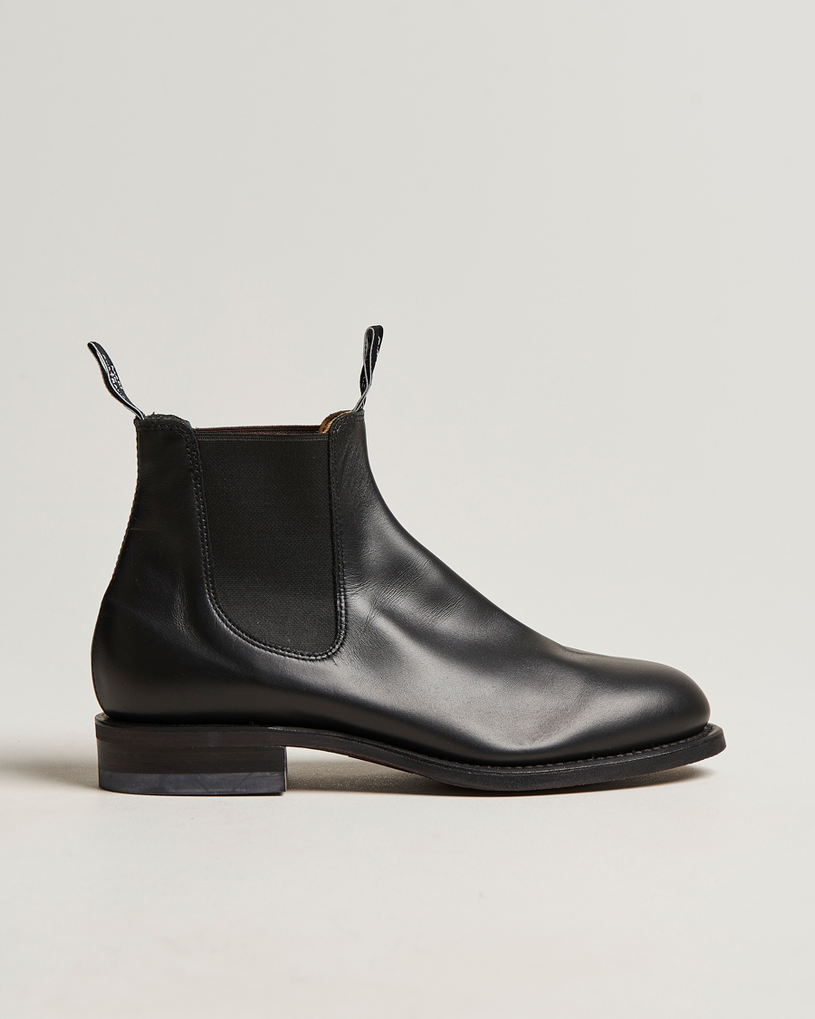 Men | R.M.Williams Wentworth G Boot Yearling Black | R.M.Williams | Wentworth G Boot Yearling Black