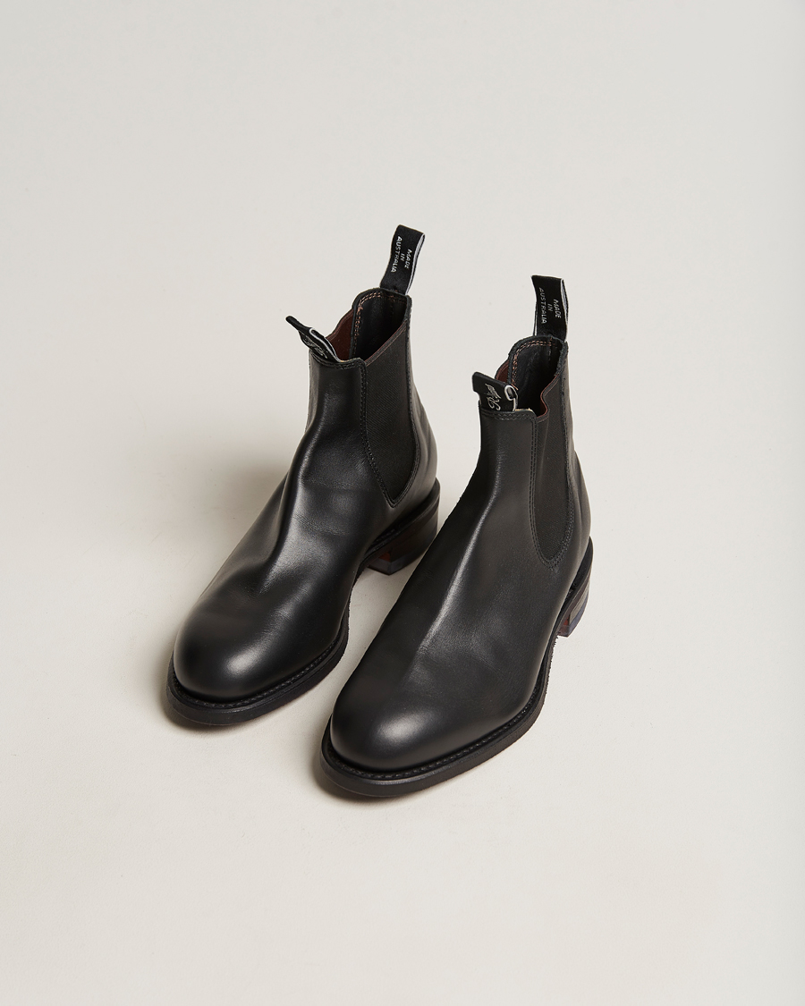 Men | Chelsea boots | R.M.Williams | Wentworth G Boot Yearling Black