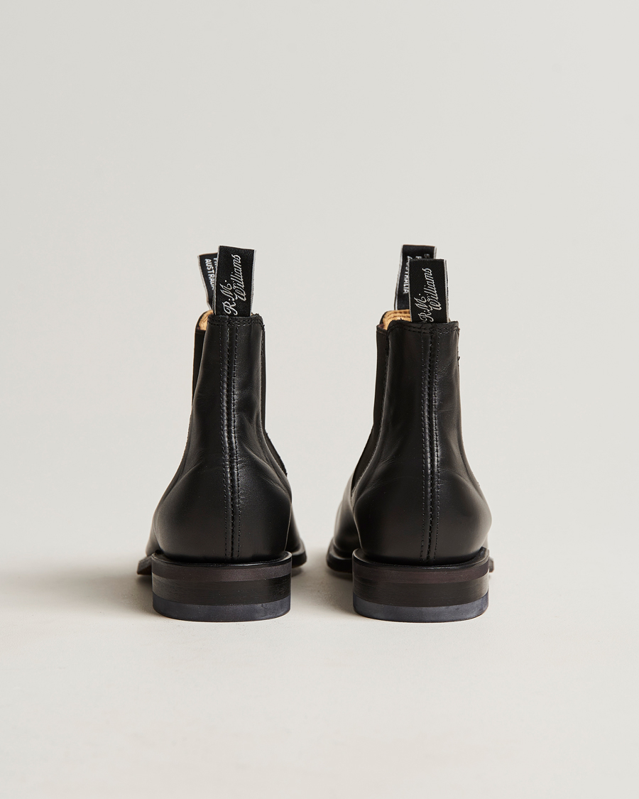 Men | R.M.Williams Wentworth G Boot Yearling Black | R.M.Williams | Wentworth G Boot Yearling Black
