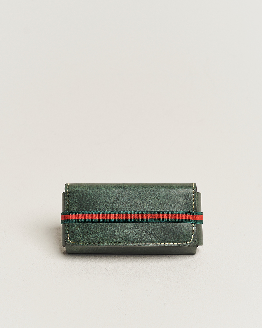 Men |  | Eight & Bob | Perfume Leather Case Forest Green