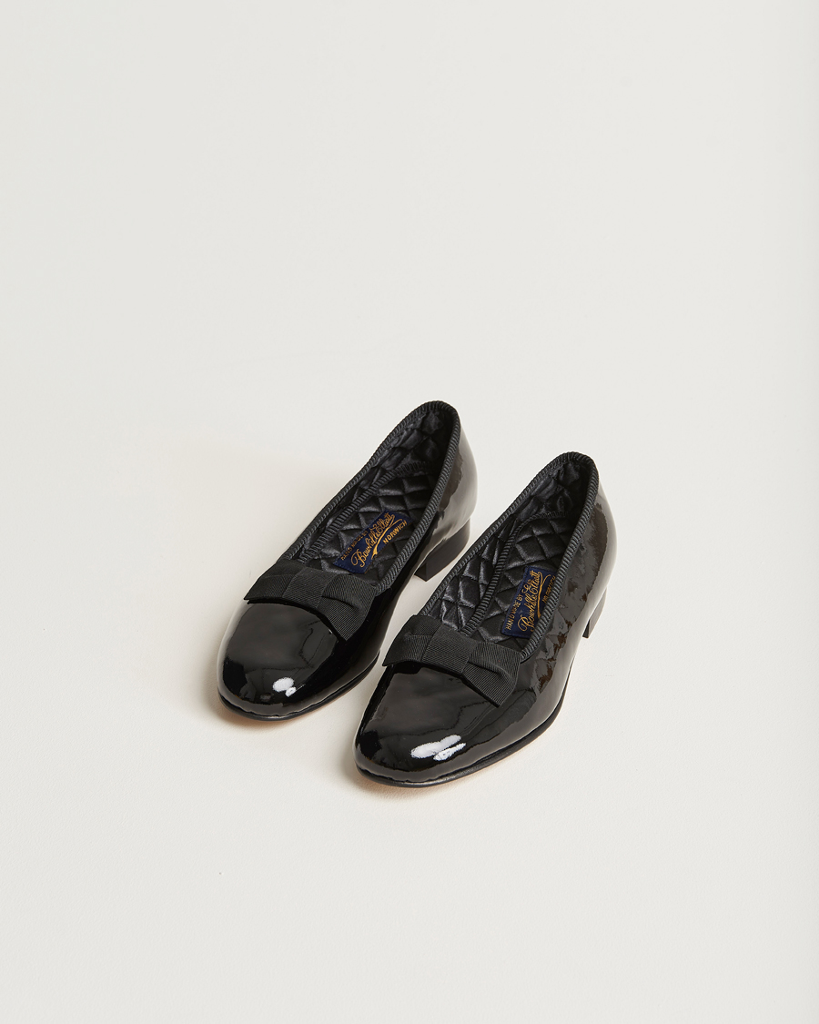 Men | Bowhill & Elliott Opera Patent Leather Pumps Black | Bowhill & Elliott | Opera Patent Leather Pumps Black